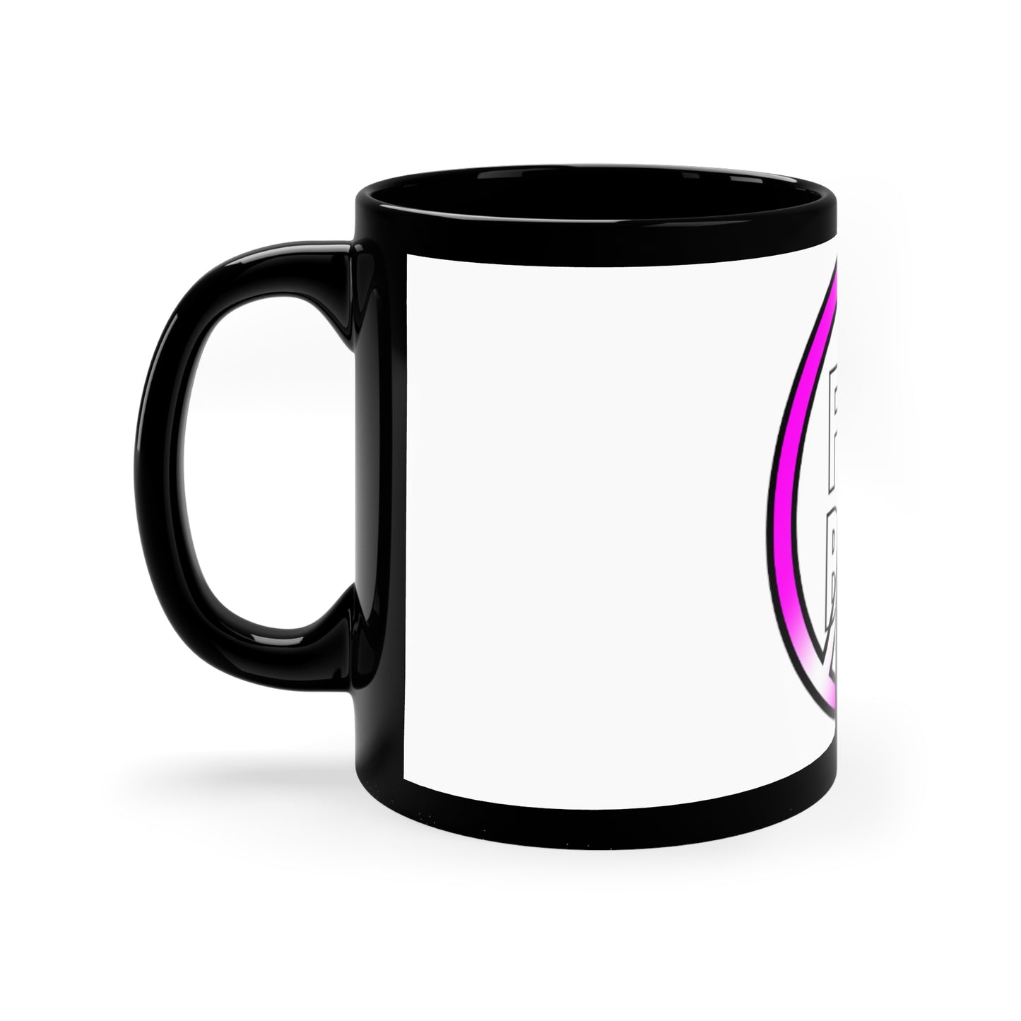 Black "NFB" Coffee Mug, 11oz